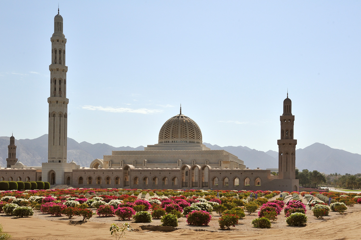 Sultan Qaboos Mosque in Muscat