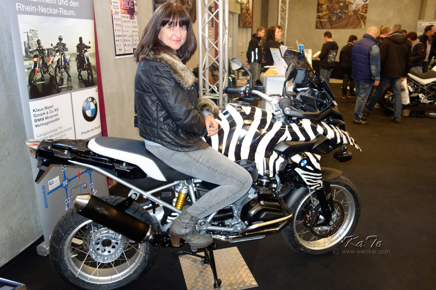 Presented at Motorbike Show in Mannheim