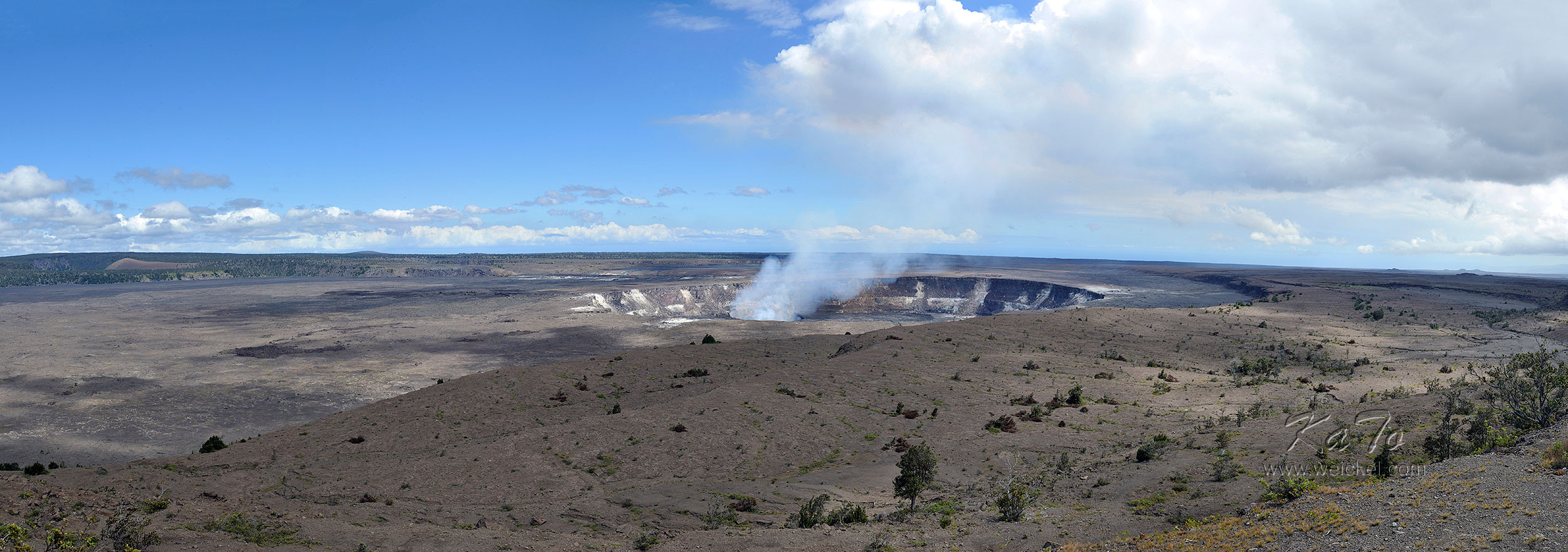 Kilauea Caldera -  Volcanoes N.P.