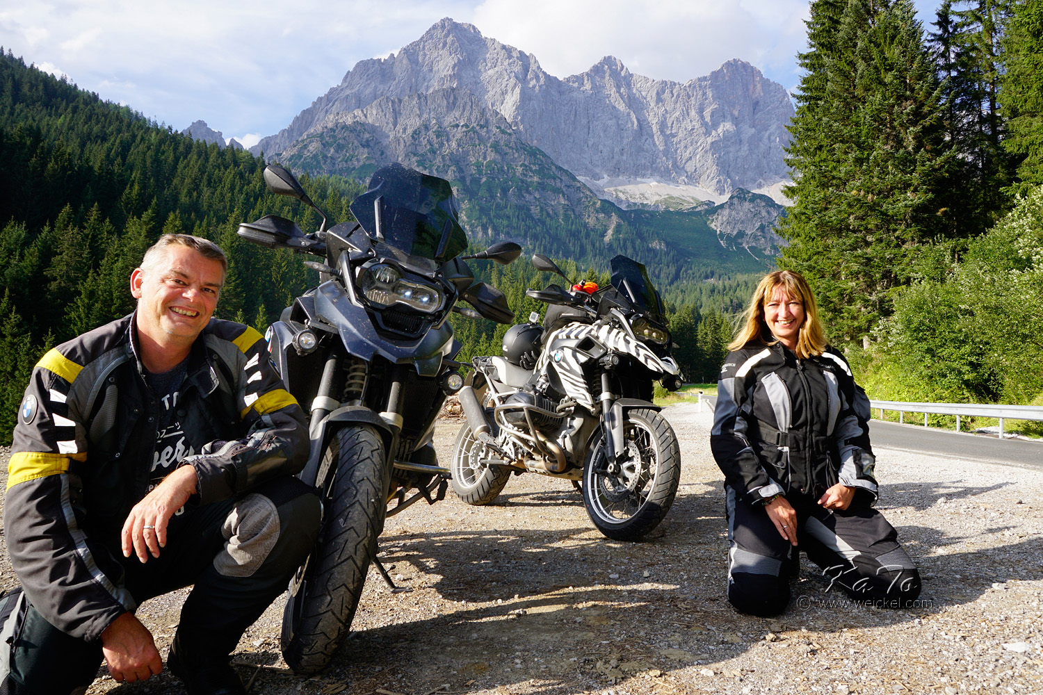 Us - in front of the Dachstein Area