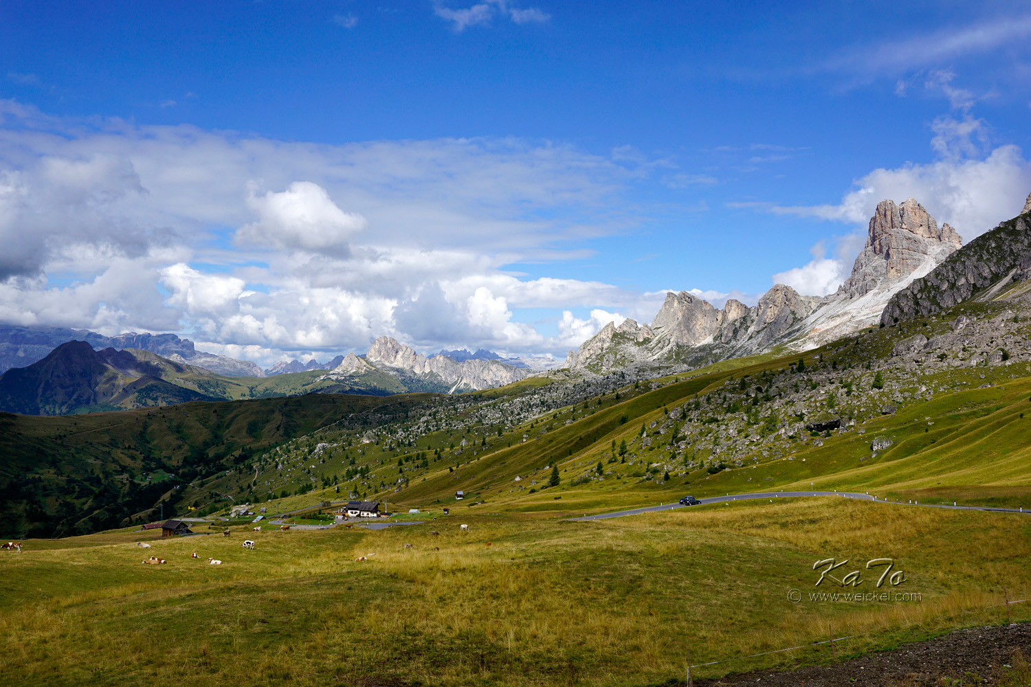 View from Passo di Giau