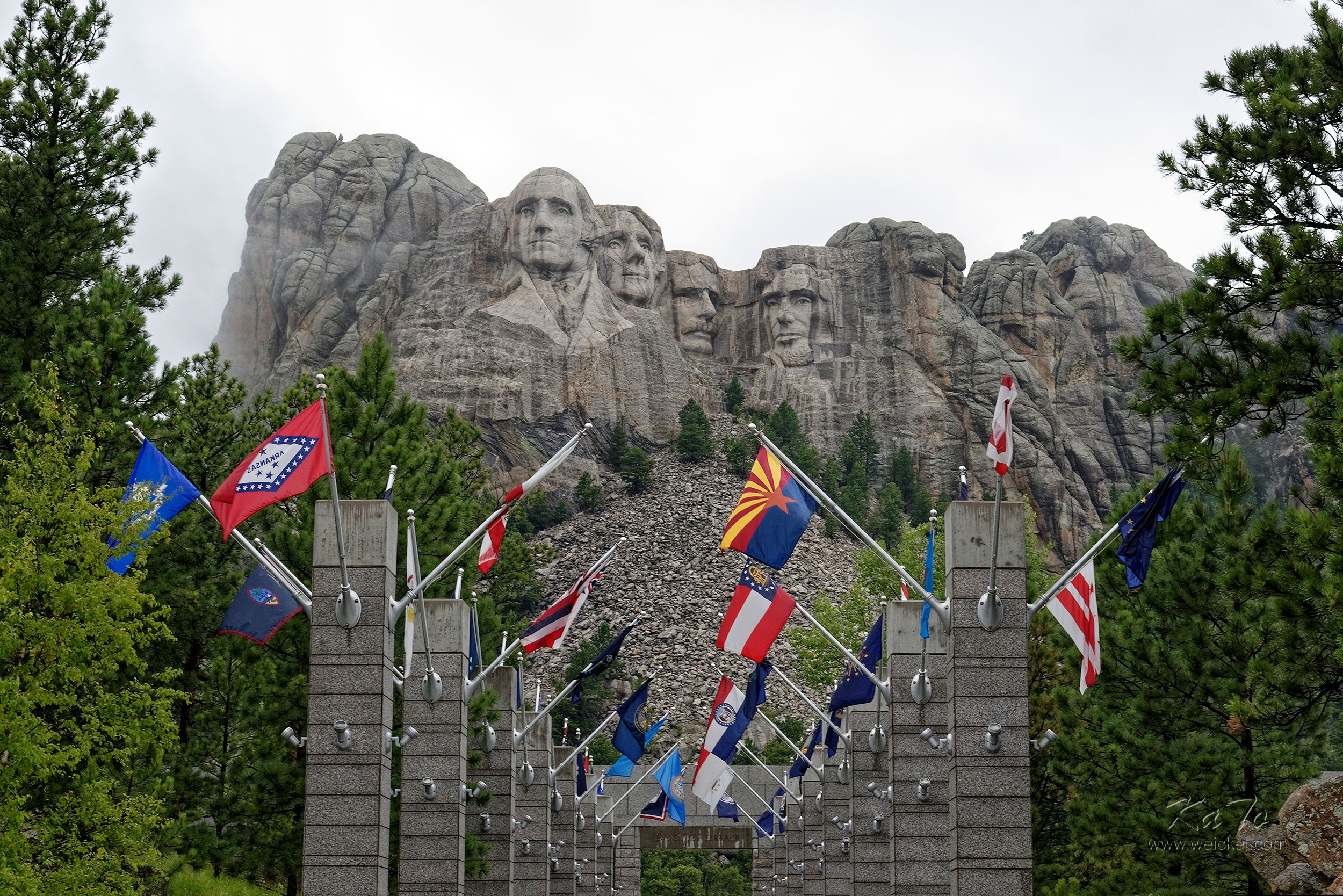 Mount Rushmore Memorial (Black Hills N.F.)