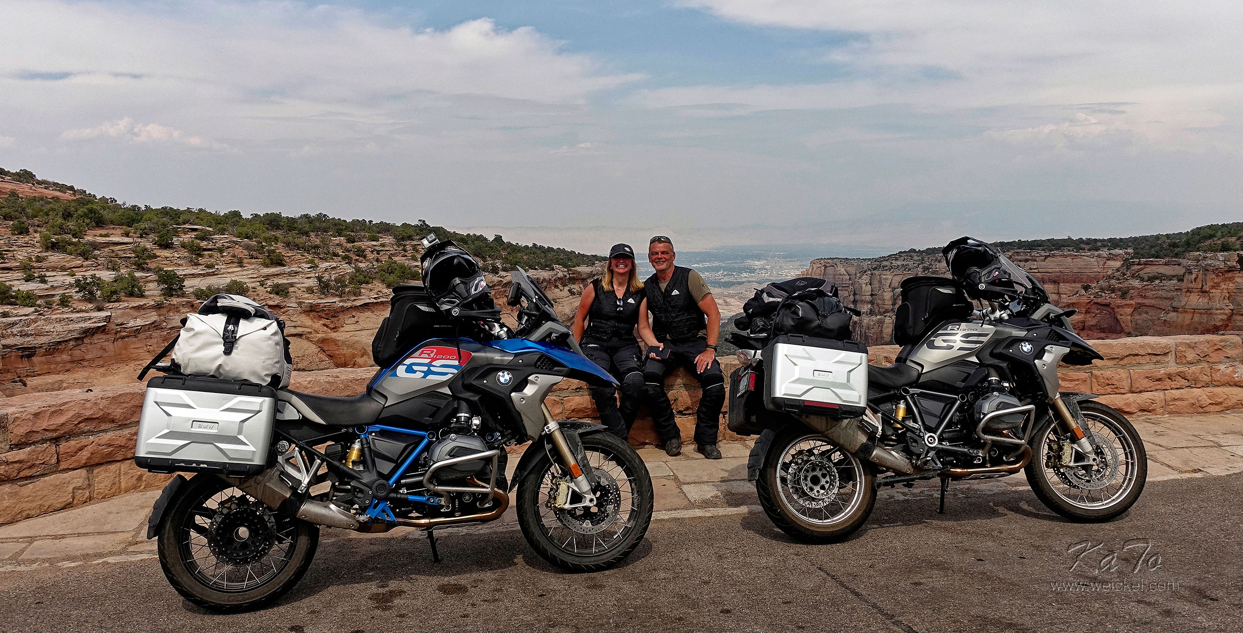 9020km through USA and Canada following Rocky Mountains