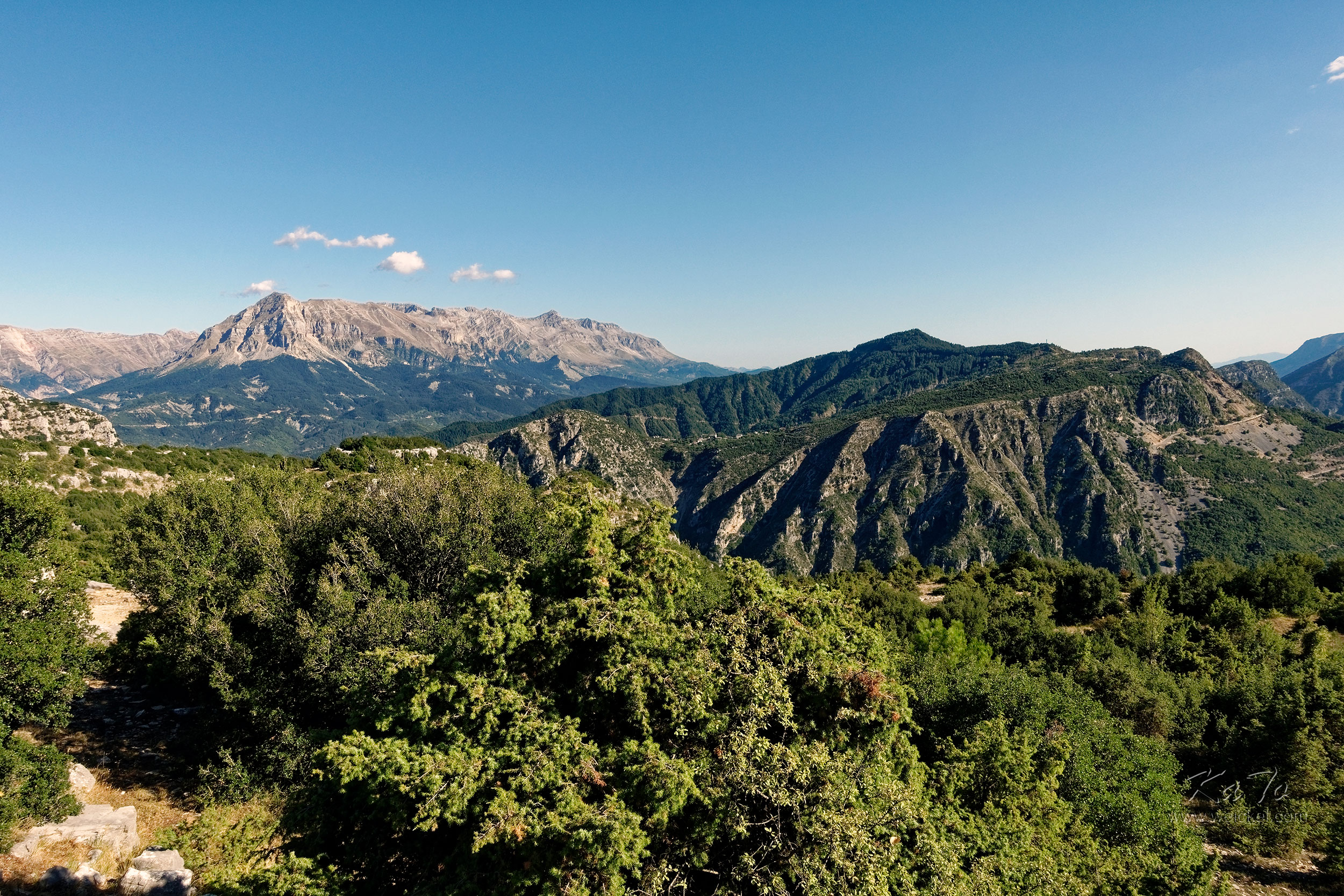 Mountain view near Ioannia